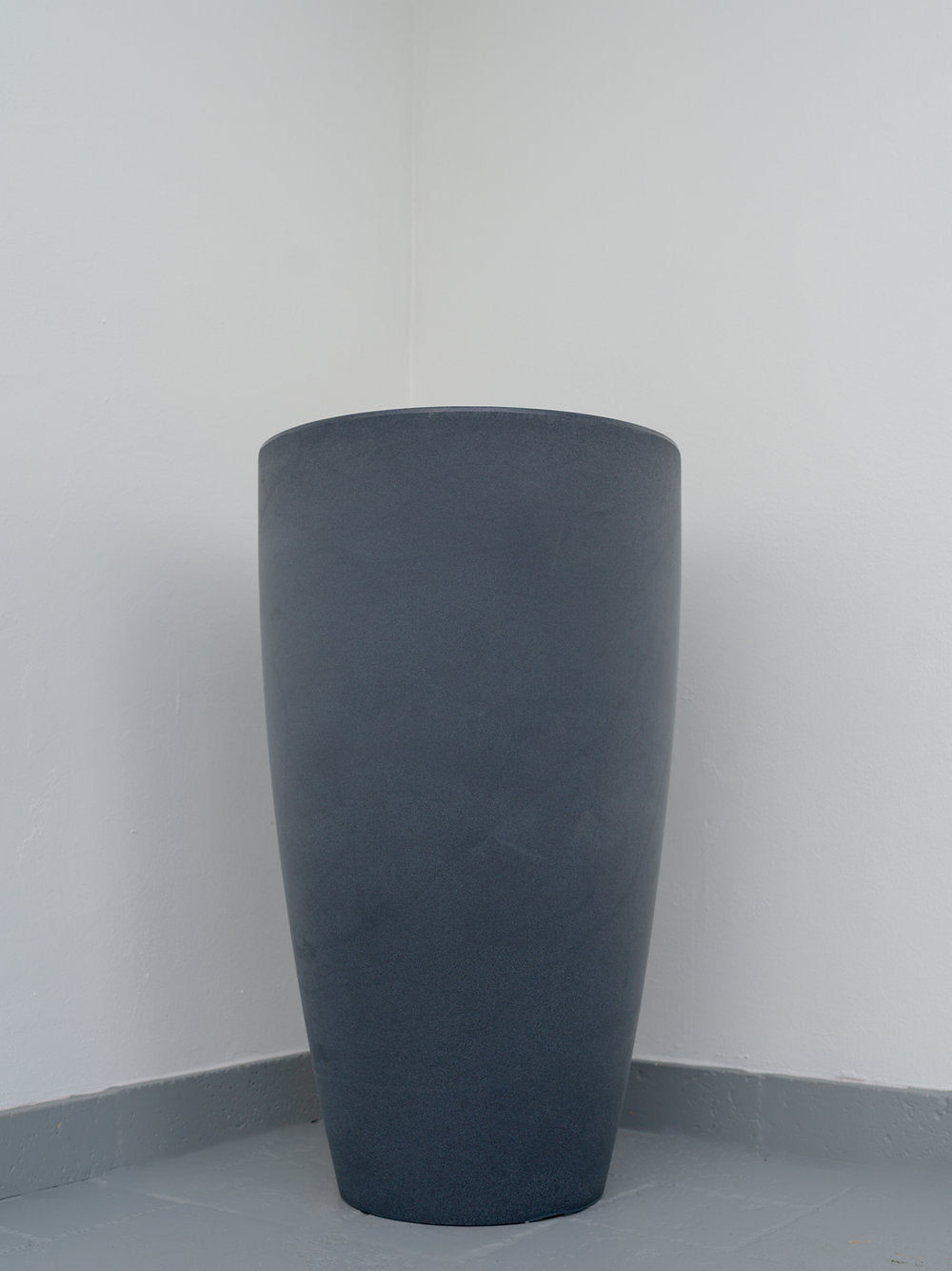 LARGE Cone European Planter / Pot in High Quality PVC in Navy Blue or White