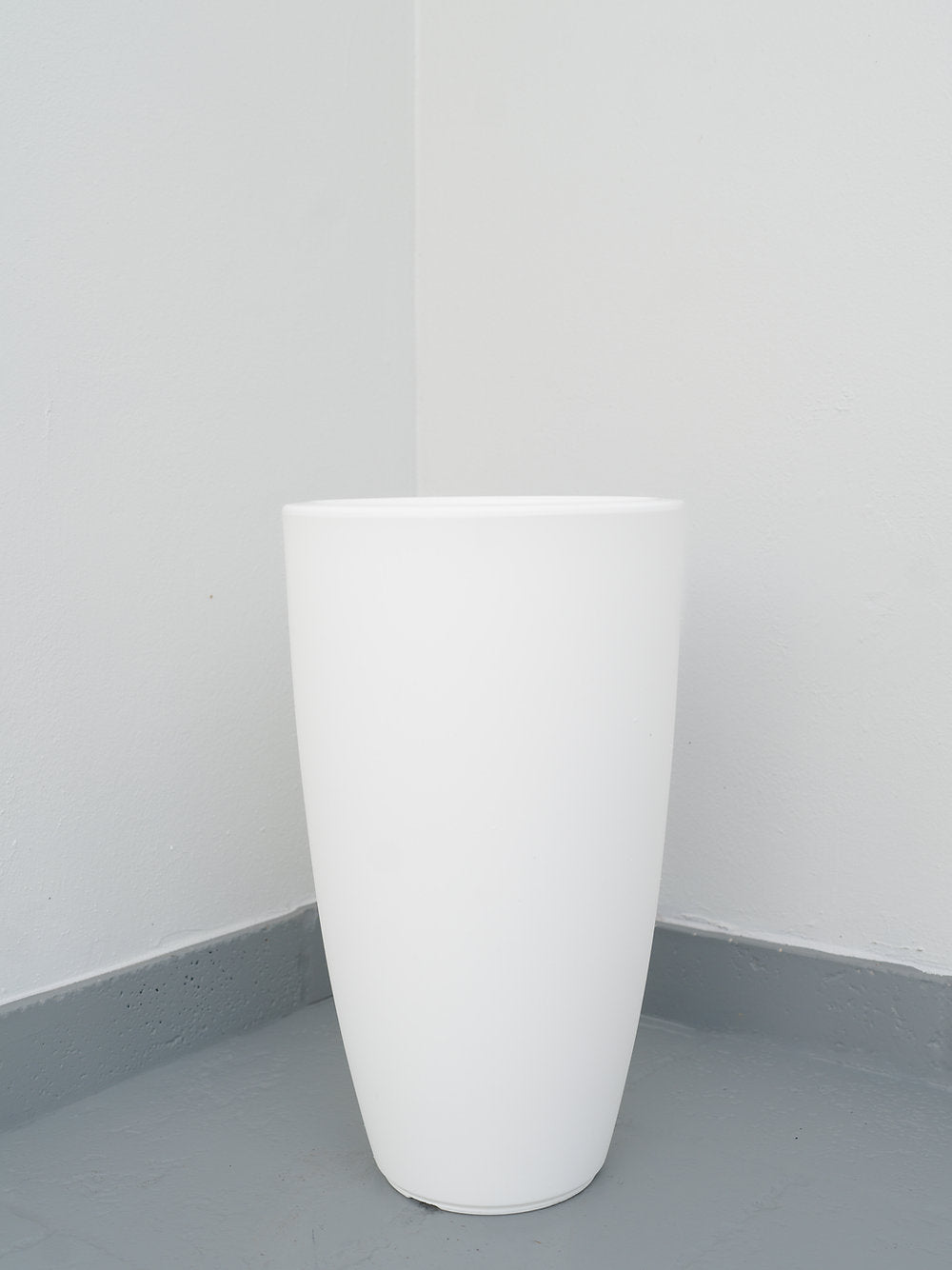 LARGE Cone European Planter / Pot in High Quality PVC in Navy Blue or White