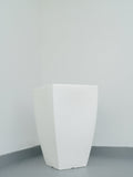 Contemporary European Planter / Pot in High Quality PVC in White, LARGE