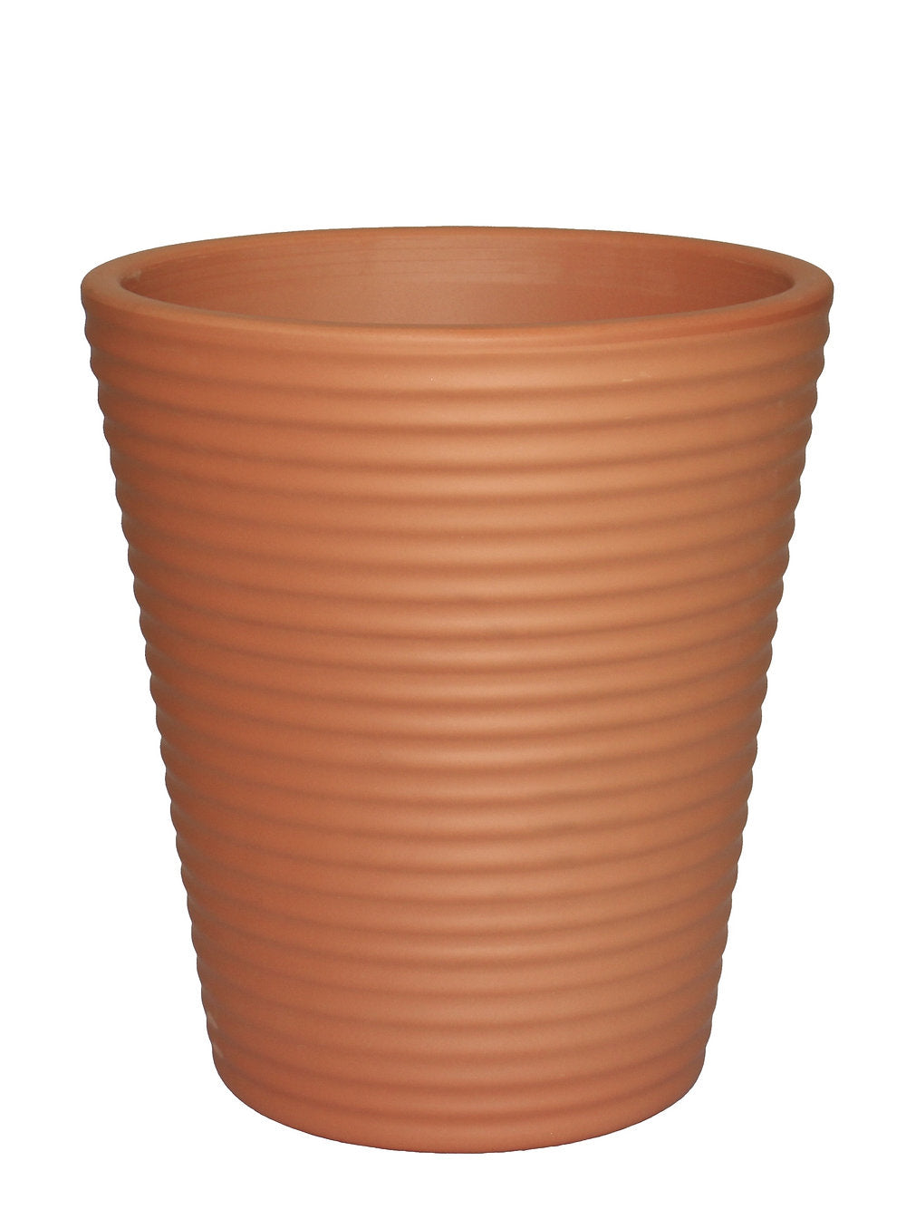 Ribbed Conic Planter/Pot
